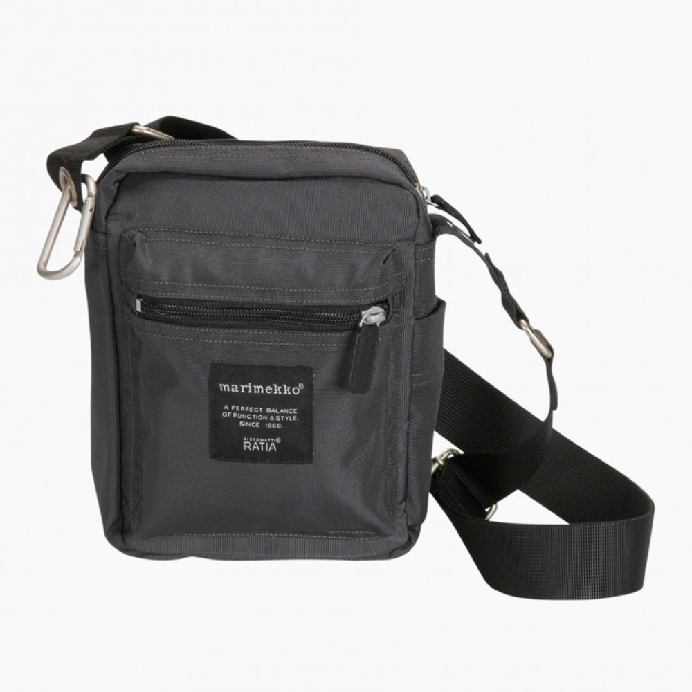 Marimekko Cash & Carry Bag (Coal/Grey)